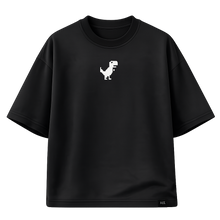 BORM Printed Oversized T-Shirt – Offline Mode (Black)