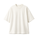 Off White Tee – Oversized Heavyweight Sada T-Shirt
