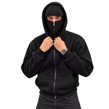 BORM Balaclava Hoodie — Black
