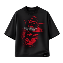 BORM Printed Oversized T-Shirt – CHEMICAL ROMANCE (Black)