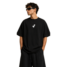 BORM Printed Oversized T-Shirt – Offline Mode (Black)