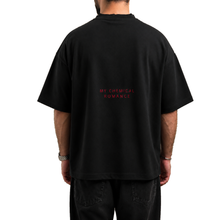 BORM Printed Oversized T-Shirt – CHEMICAL ROMANCE (Black)