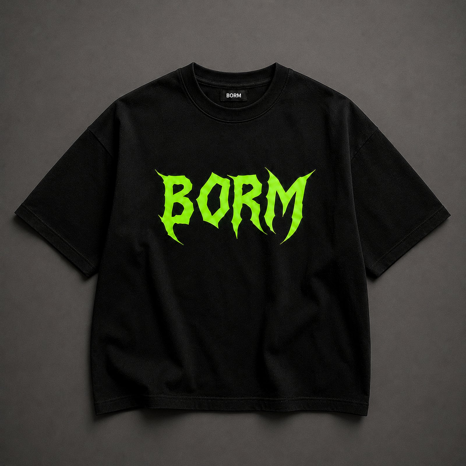 BORM Shadow Tee – Oversized Heavyweight T-Shirt