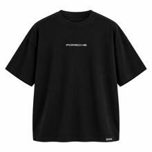 BORM Printed Oversized T-Shirt – Pursche 911 (Black)