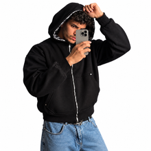 BORM Double Face Jacket – Duality - White × Black