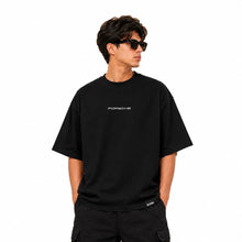 BORM Printed Oversized T-Shirt – Pursche 911 (Black)